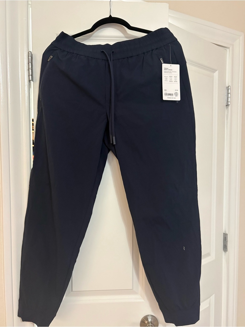Women’s  Navy Drawstring Jogger Pants